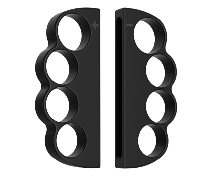 Akcesoria do konsol YAXO Joy-Con BOXING SET do NS2 Techno Black